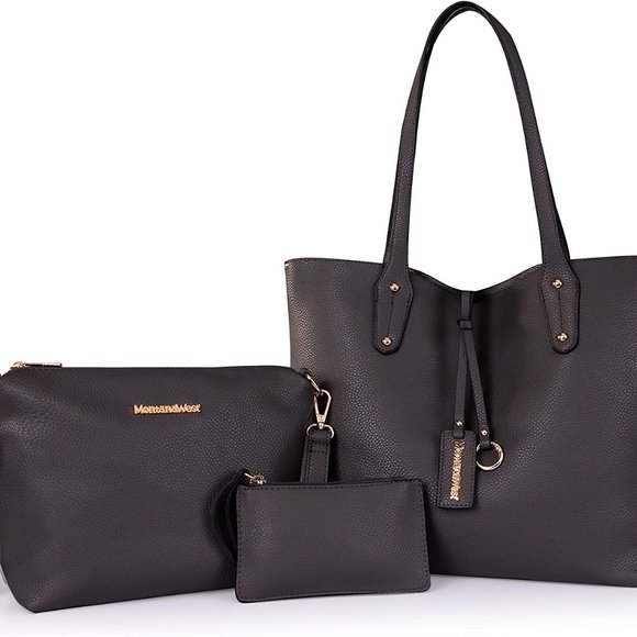 Handbags - New Montana West Purses and Handbags for Women 3PCS Tote Purse and Wallet Set